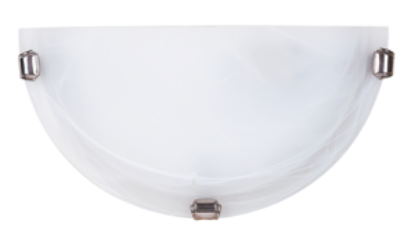 Imagine APLICA  1*E27  60W FI300 1/2 METAL+STICLA  IP20 ALABASTRO 3002