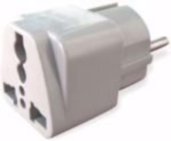 Imagine ADAPTOR 16A 230V 2P+E, STD GERMAN / MULTISTECHER,  BL/1 ,15-97, 01-033