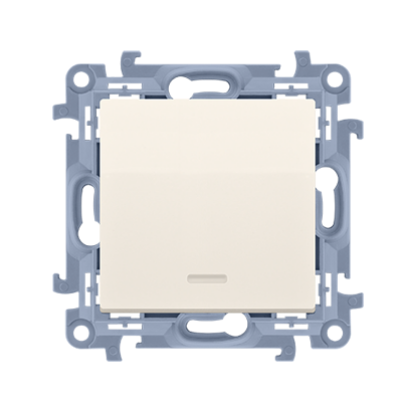 Imagine INTRERUPATOR ST  LED SIMPLU  CREM SIMON 10,CW1L.01/41 F RAMA