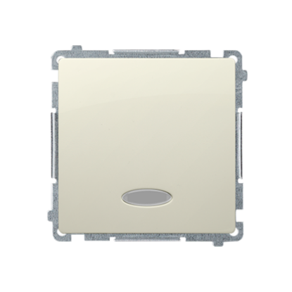 Imagine INTRERUPATOR ST  LED SIMPLU BEJ SIMON BASIC,BMW1L.01/12 F RAMA