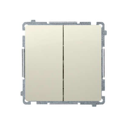 Imagine INTRERUPATOR ST  LED DUBLU BEJ SIMON BASIC,BMW5L.01/12 F RAMA