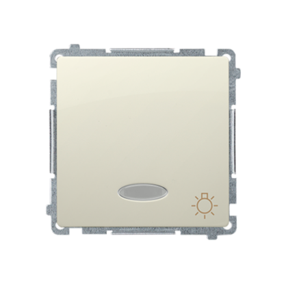 Imagine INTRERUPATOR ST  LED REVENIRE"LUMINA" BEJ SIMON BASIC, BMS1L.01/12,F RAMA