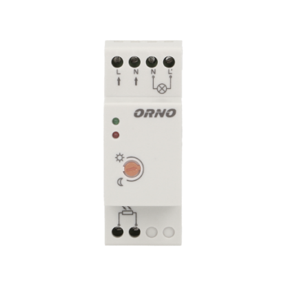 Imagine SENZOR CREPUSCULAR CU SONDA EXTERNA ERMETICA, IP65, SINA DIN, 3000W, OR-CR-219