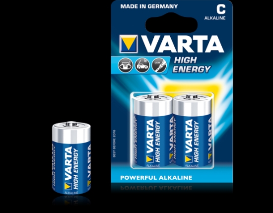 Imagine BATERIE 1.5V C LR14,MN1400, BL2  HIGH ENERGY  VARTA 4914 012-034