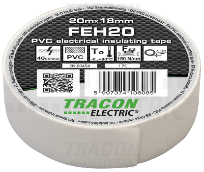 Imagine BANDA IZOLATOARE ALBA 20M*18MM  FEH20