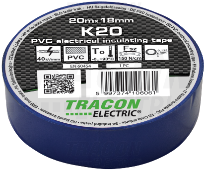 Imagine BANDA IZOLATOARE ALBASTRA 20M*18MM K20