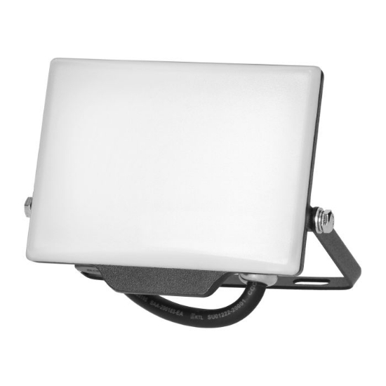 Imagine PROIECTOR LED, 20W 4000K/1600LM, 230V, IP65, NEGRU, PC ALB MAT,