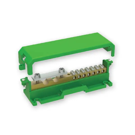 Imagine BARA EGALIZARE POTENTIAL 10 CONEXIUNI, 155MM, VERDE