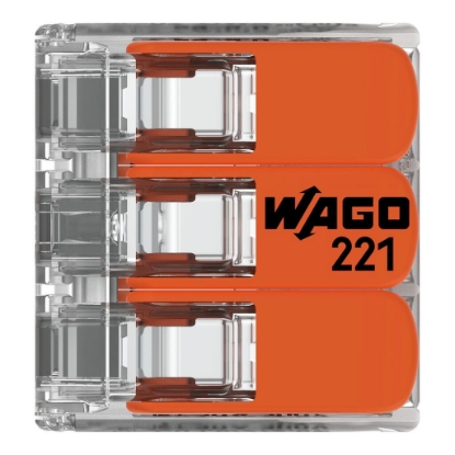 Imagine BLOC TERMINAL  1P, 3G, =<6MMP,   2BUC/PUNGA,  30A, COMPRESIE, WAGO