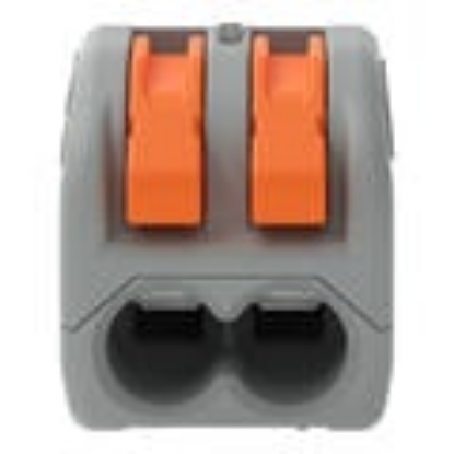 Imagine BLOC TERMINAL  1P, 2G, =<4MMP,   2BUC/PUNGA, 24A, COMPRESIE, WAGO
