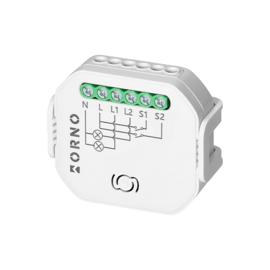 Imagine RELEU 10A 2300W 100-240VAC 2ND+0NI PE SINA 3MD 2 CANAL WI-FI SAU BLUETOOTH, TUYA