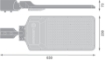 Imagine CORP LED, STRADAL, 150W 4000K/18000 LM 230V IP65 BK - LEDVANCE