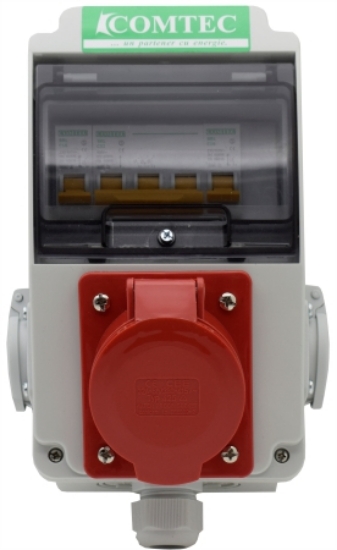 Imagine TABLOU SANTIER ECHIPAT T1*32A+M2*16A  6MD/IP55,  PF0019-05540