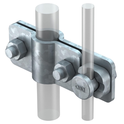 Imagine CLEMA LEGATURA ELECTROD VERTICAL FI20MM - CONDUCTOR RD 8-10
