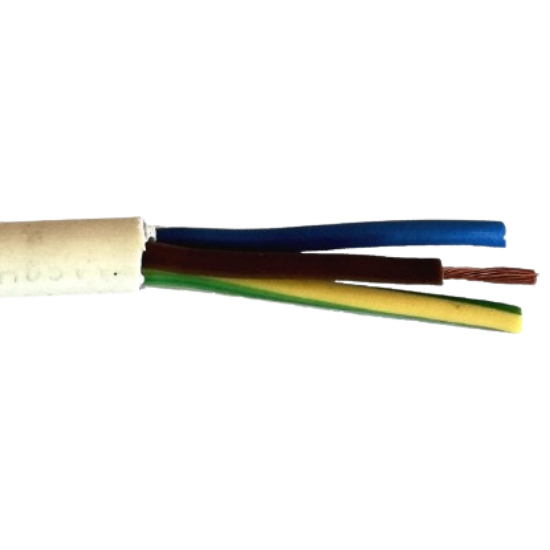 Imagine CABLU MYYM, H05VV-F, 3.0* 1.00 mmp,   1m, ALB