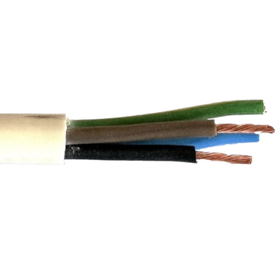 Imagine CABLU MYYM, H05VV-F, 4.0*  1.00 mmp,   1m, ALB