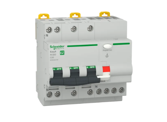 Imagine DIFERENTIAL 5MD,  30MA/TIP AC, 3P+N C 20A, 4.5KA, RCBO, EZ