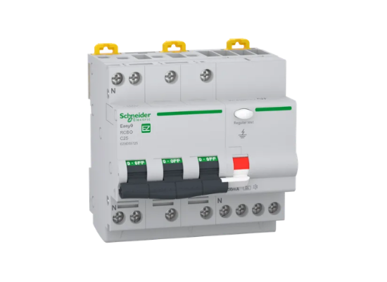 Imagine DIFERENTIAL RCBO, 30MA, TIP A, C 25A, 3P+N, 6 KA, 