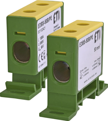 Imagine CLEMA SIR 1P, 50MMP, 150A, 690 V, VERDE GALBEN, EDBS-50B/PE